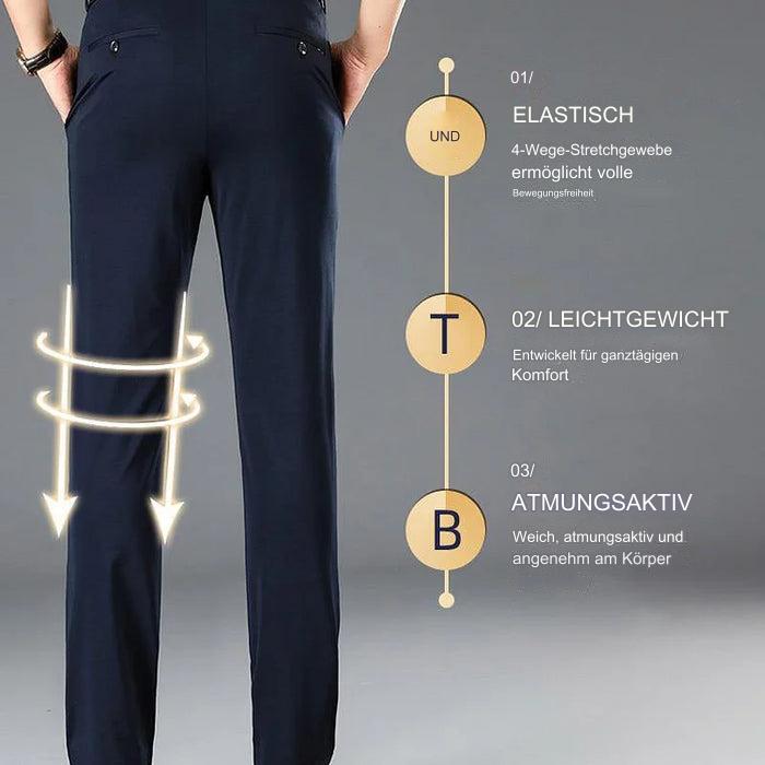 Ultimate stretch trousers for men: classic look, maximum comfort